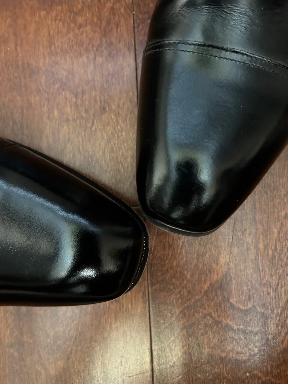 Florsheim Corbetta Cap Toe Oxford in Black Leather, Size 14